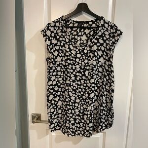 Banana Republic Tunic Blouse Sz L Tall